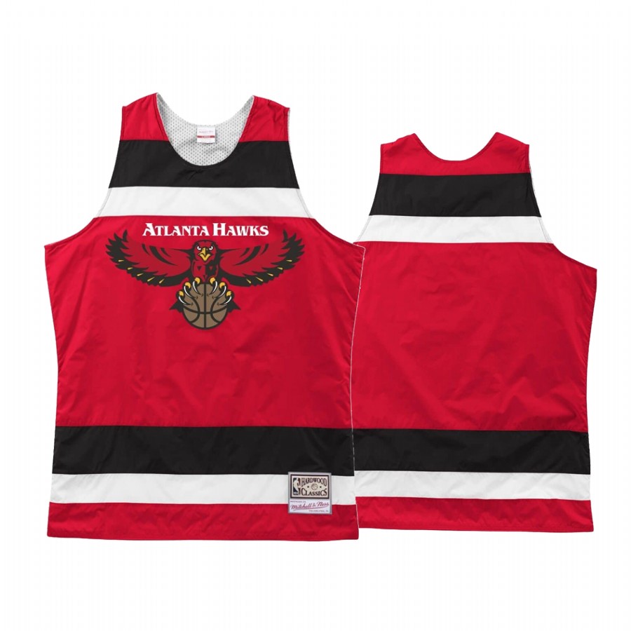 # Atlanta Hawks Red Striped Vintage Jersey