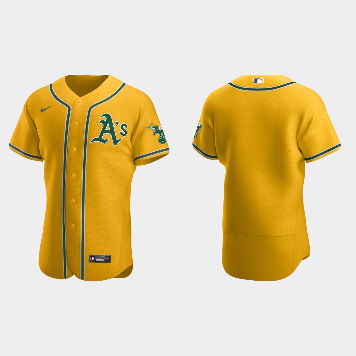 # Oakland Athletics Jersey – Gold