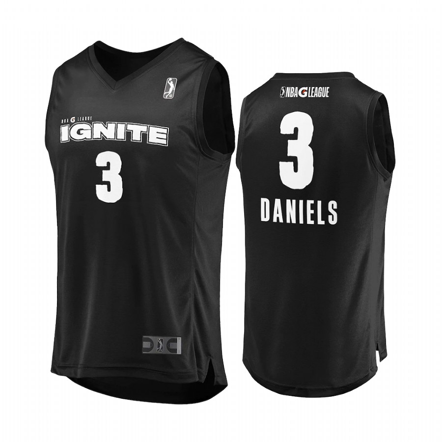 2022 NBA Draft Dyson Daniels  G-League #3 Black Jersey