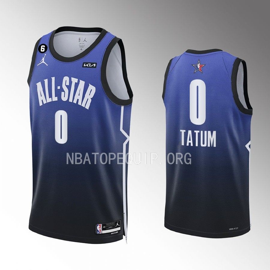 2023 NBA All-Star Jayson Tatum Blue Eastern Conference Jersey Celtics #0