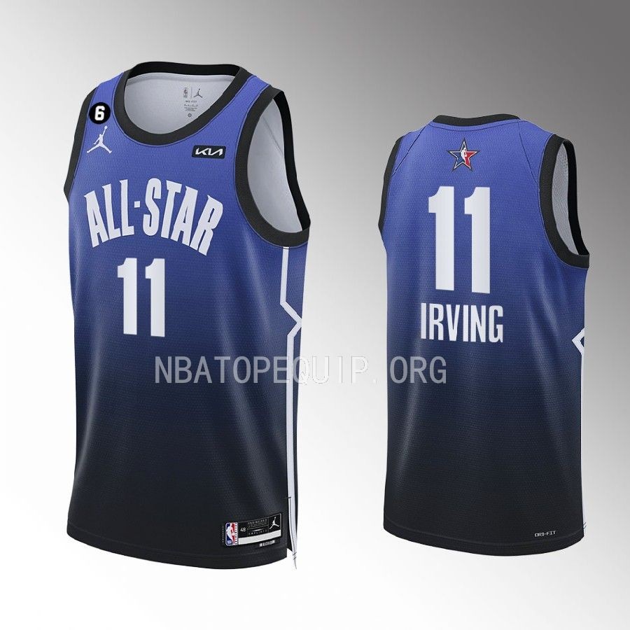 2023 NBA All-Star Kyrie Irving Blue Eastern Conference Jersey Nets #11