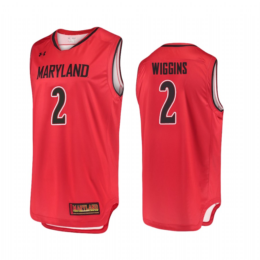 Aaron Wiggins Maryland Terrapins #2  College  Jersey - Yellow