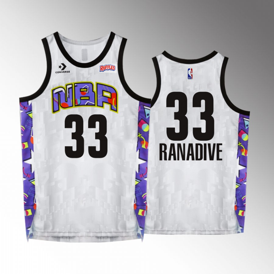 All-Star 2022 NBA Celebrity Game Anjali Ranadive Team Nique #33 White Jersey singer