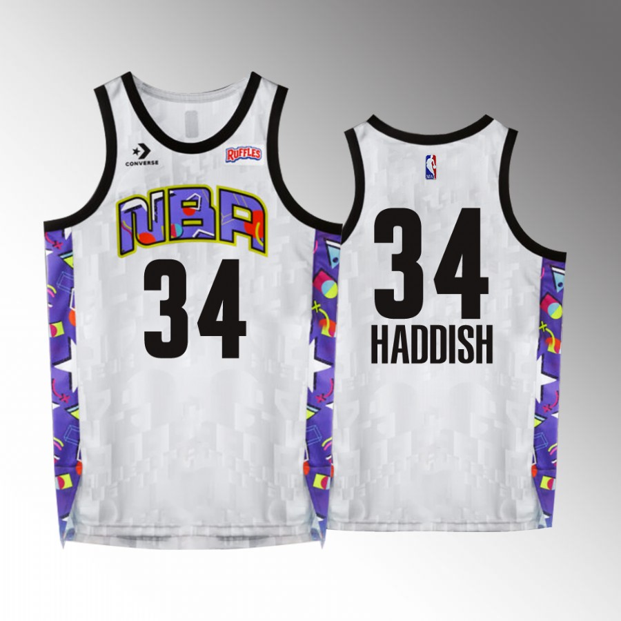 All-Star 2022 NBA Celebrity Game Tiffany Haddish Team Nique #34 White Jersey Comedian