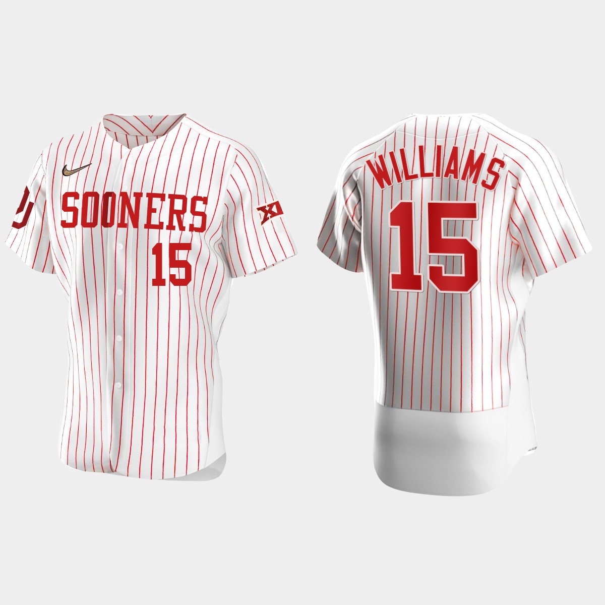 Alondes Williams Oklahoma Sooners 2021 Vapor Prime College  Jersey - White