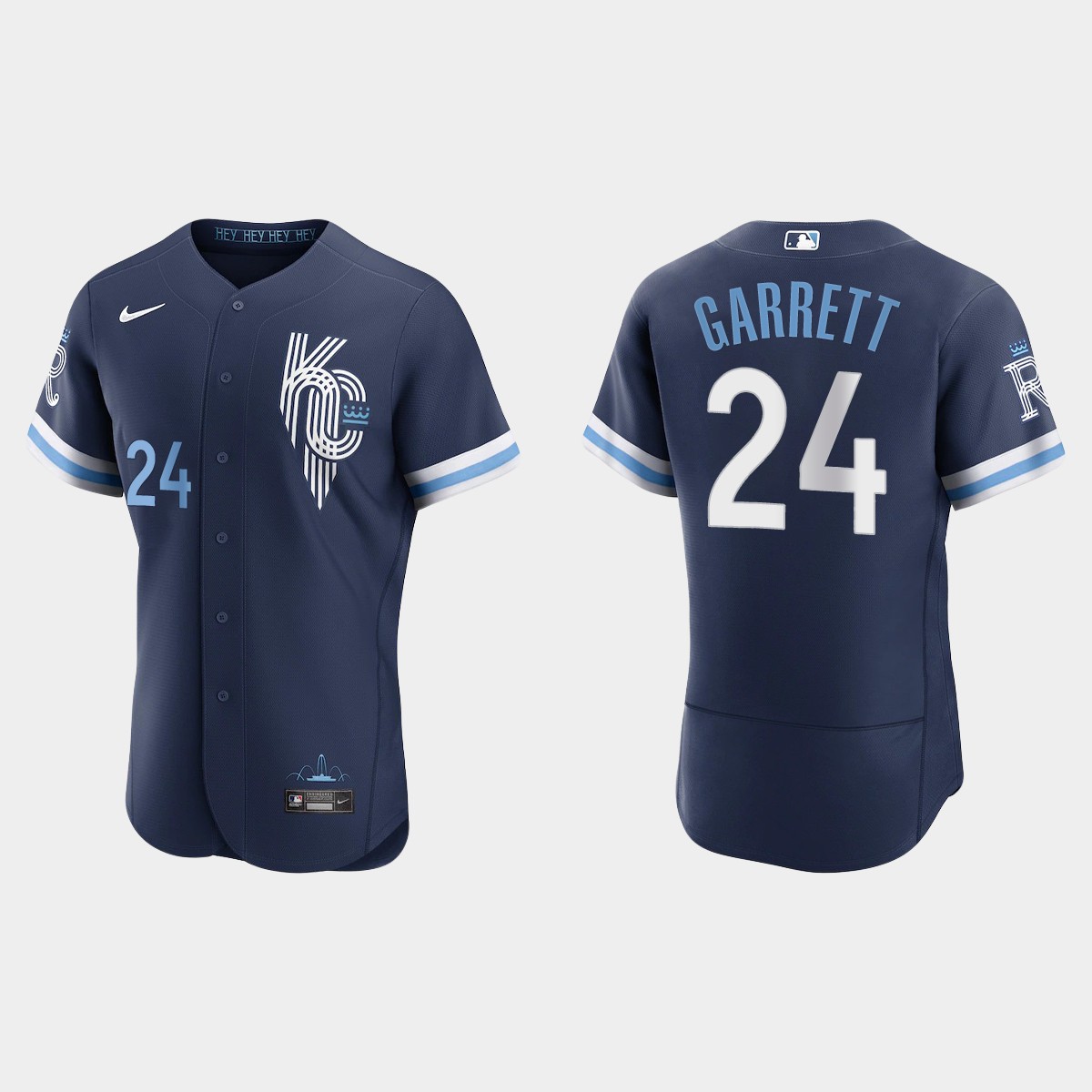 Amir Garrett Kansas City Royals 2022 City Connect Jersey - Navy