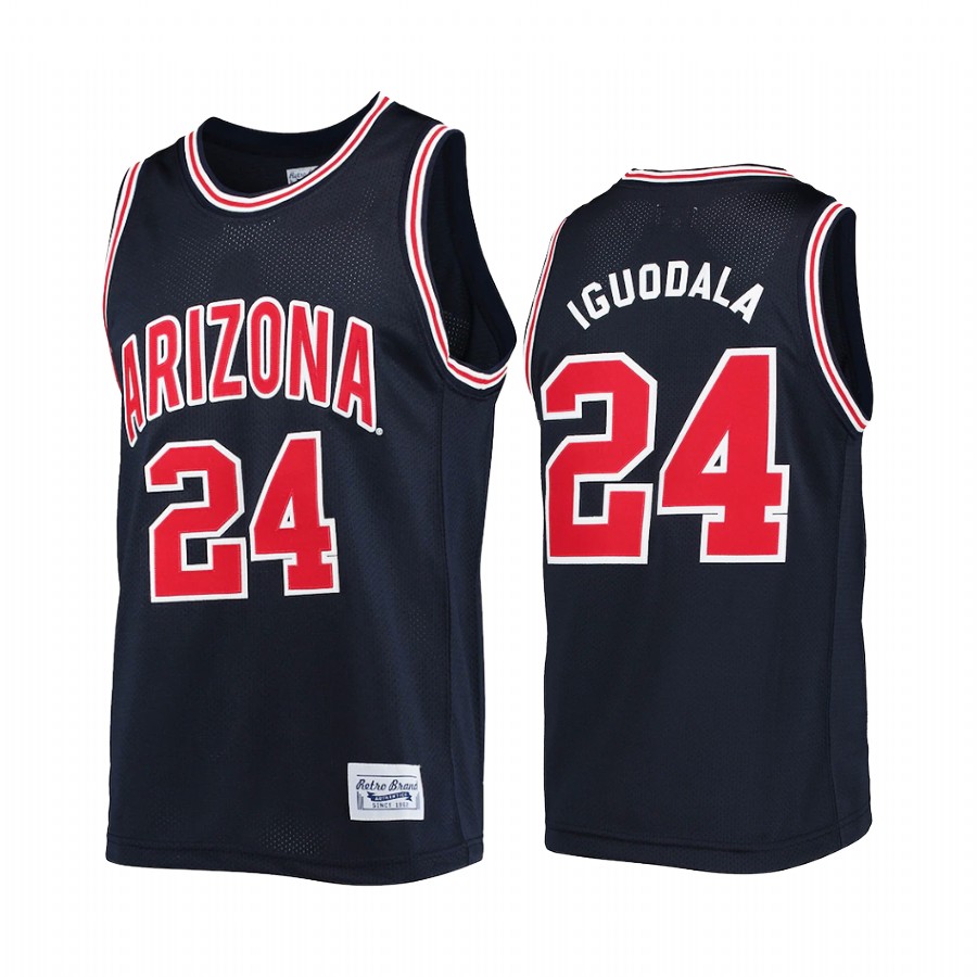 Andre Iguodala Arizona Wildcats Navy Jersey Commemorative Classic