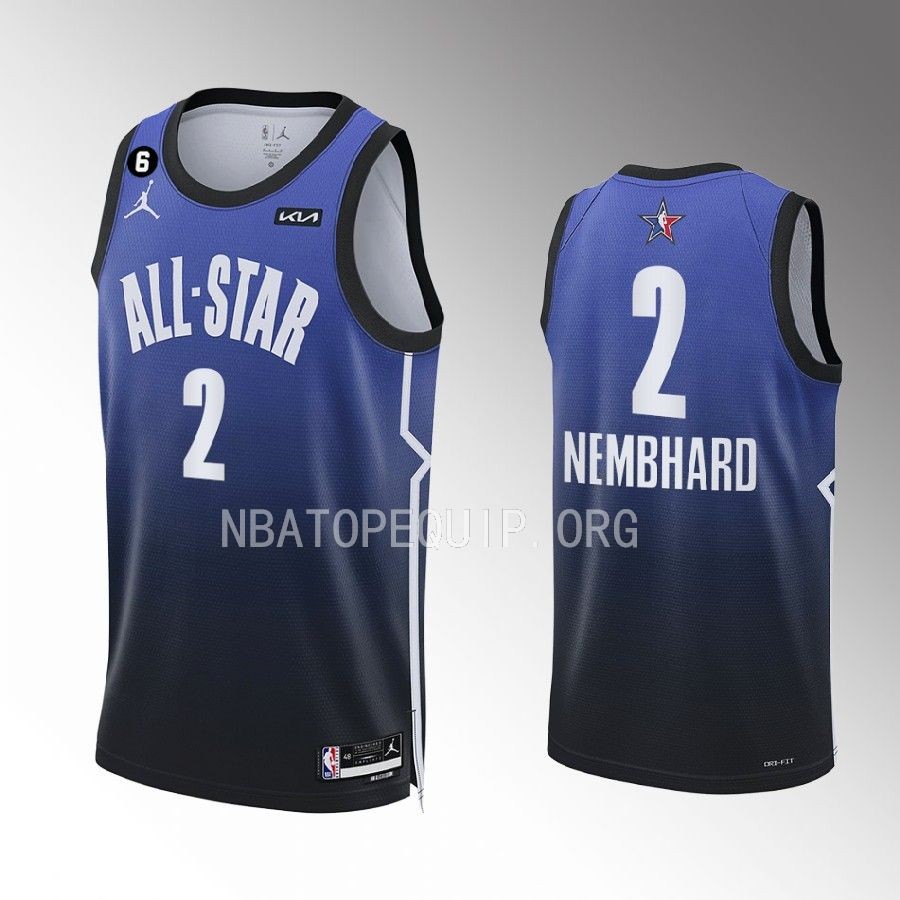 Andrew Nembhard 2023 NBA All-Star Draft Blue Jersey Indiana Pacers #2