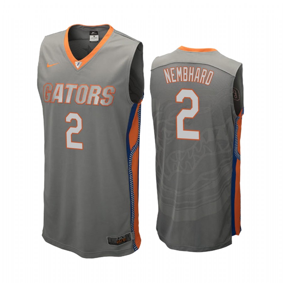 Andrew Nembhard Florida Gators #2  College  Jersey - Gray