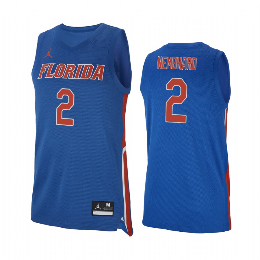 Andrew Nembhard Florida Gators #2  College  Jersey - Royal