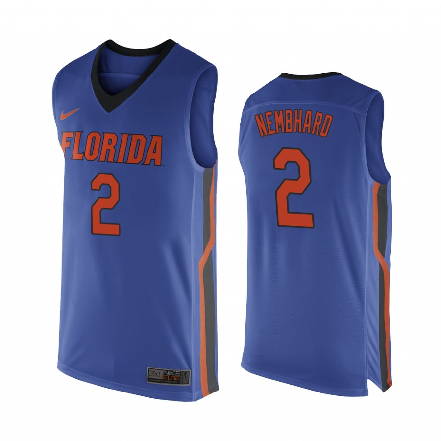 Andrew Nembhard Florida Gators #2  College  Jersey - Royal Blue