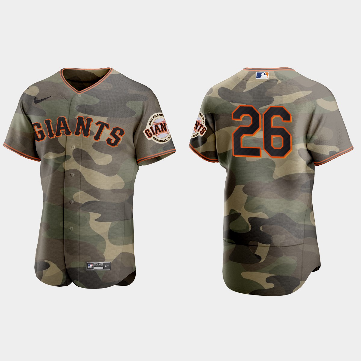Anthony DeSclafani San Francisco Giants 2021 National Armed Forces Day Jersey - Camo
