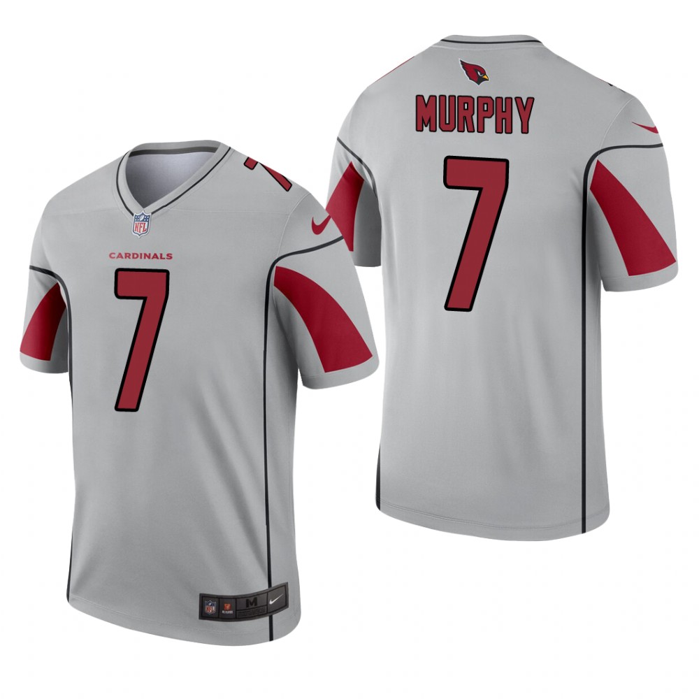 Arizona Cardinals Byron Murphy Silver Jersey Inverted Legend - Men's