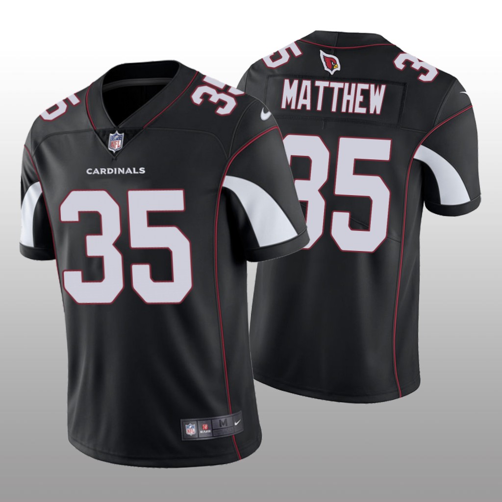 Arizona Cardinals Christian Matthew Black Jersey Vapor Limited – Men’s