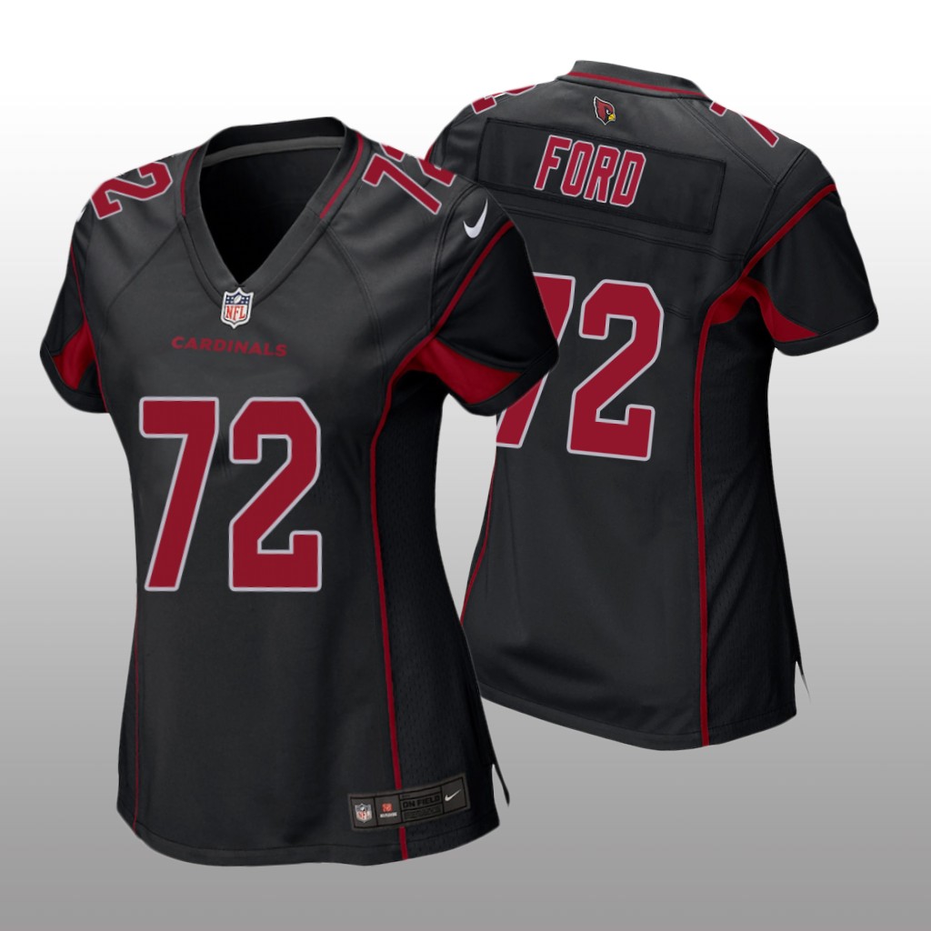 Arizona Cardinals Cody Ford Black Jersey Alternate Game - Women's
