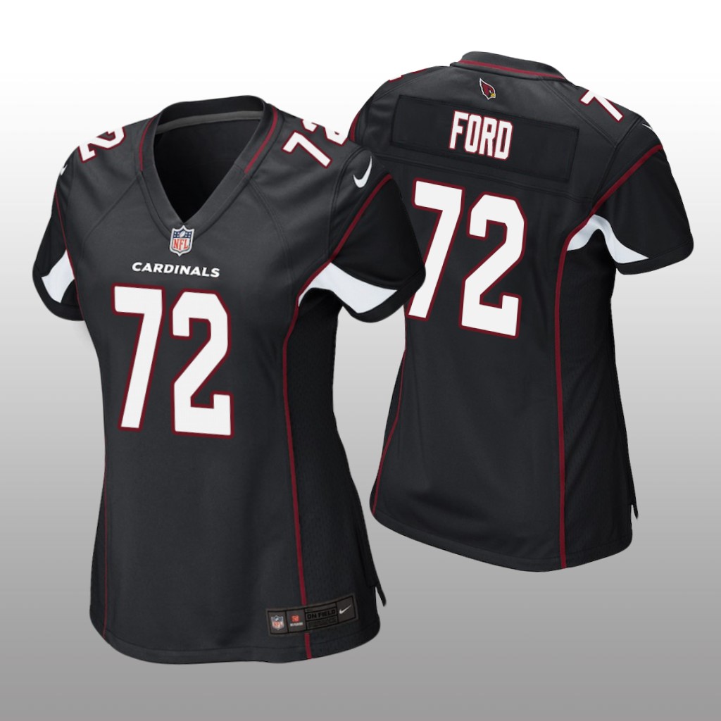 Arizona Cardinals Cody Ford Black Jersey Game - Women's