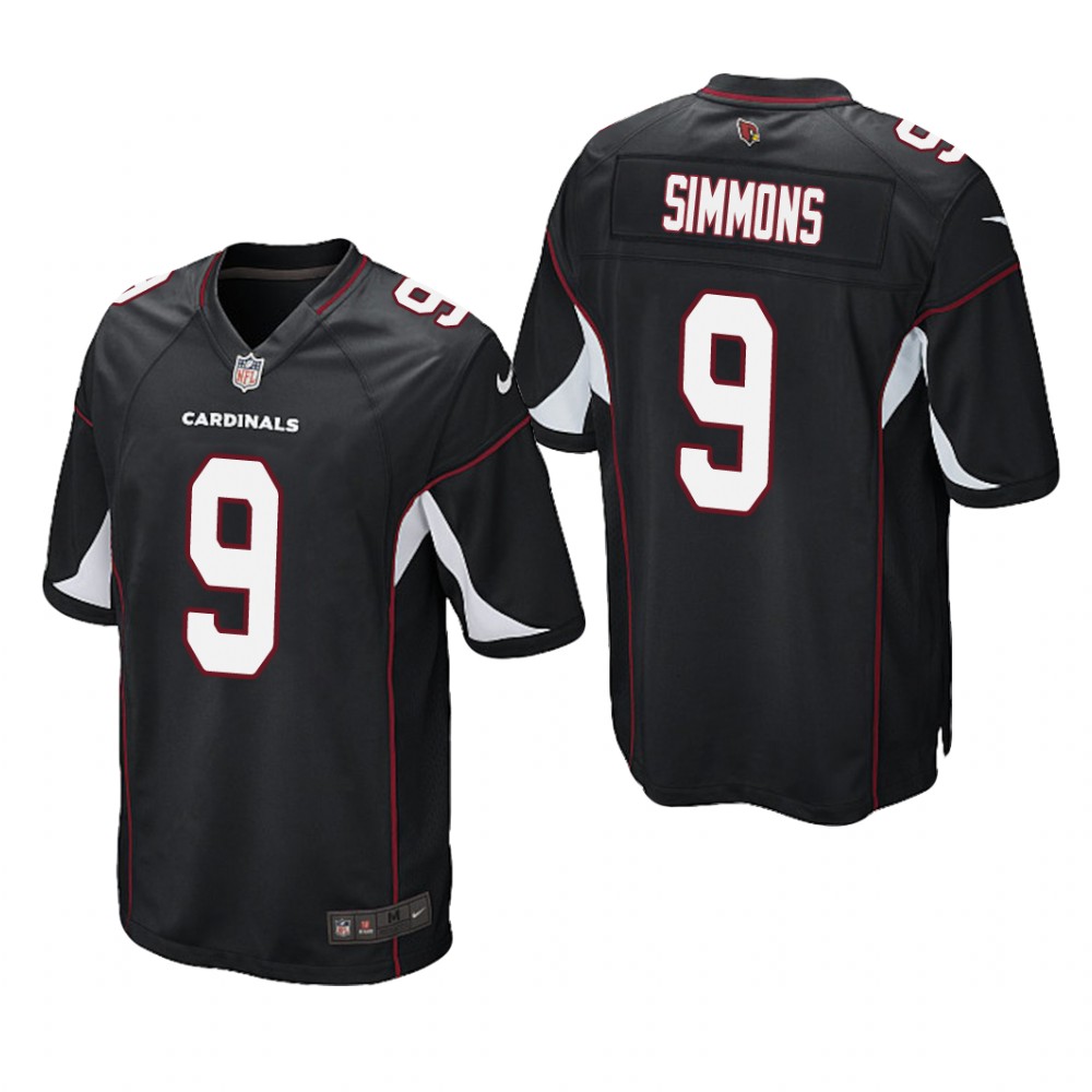 Arizona Cardinals Isaiah Simmons Black Jersey Alternate Game - Men's