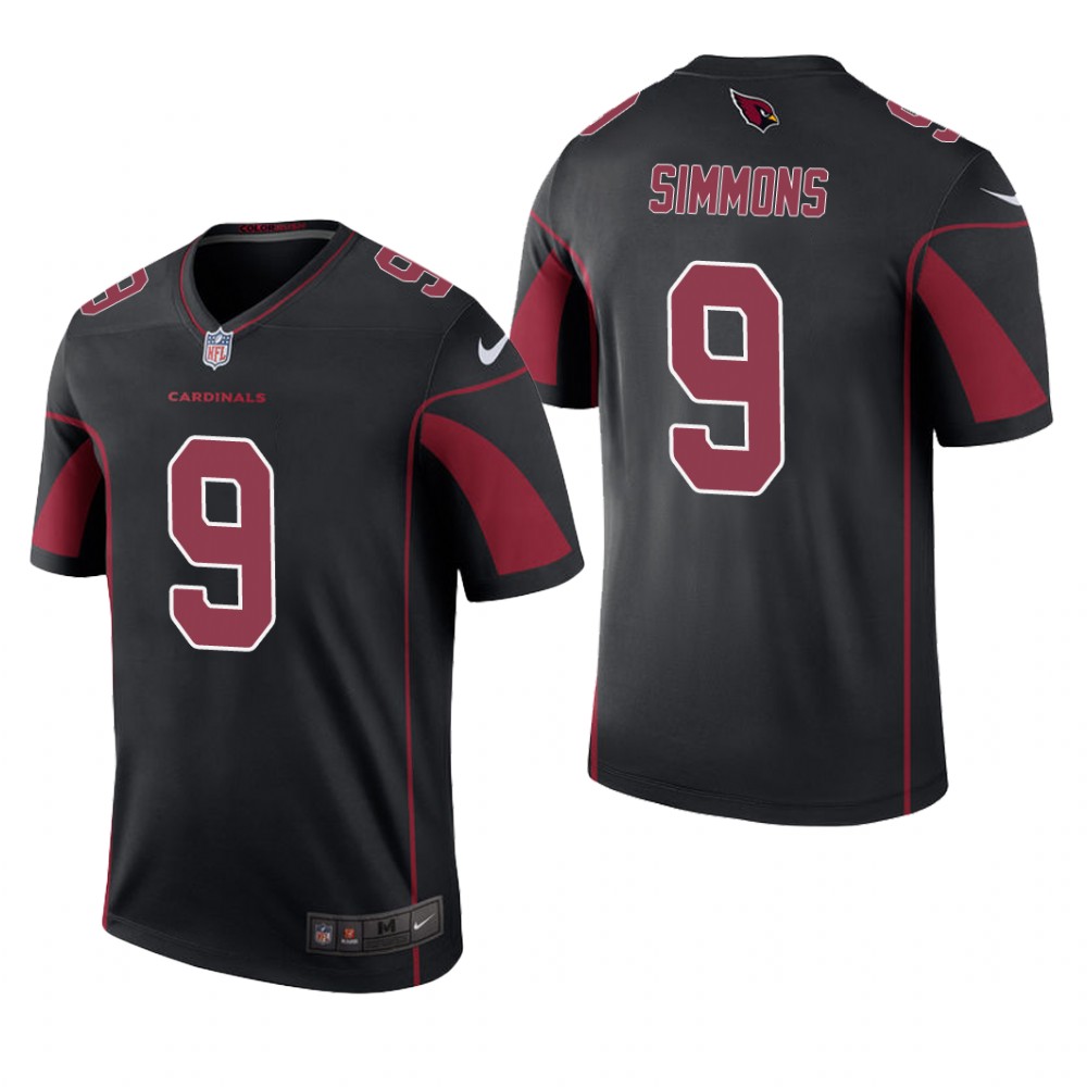 Arizona Cardinals Isaiah Simmons Black Jersey Color Rush Legend - Men's