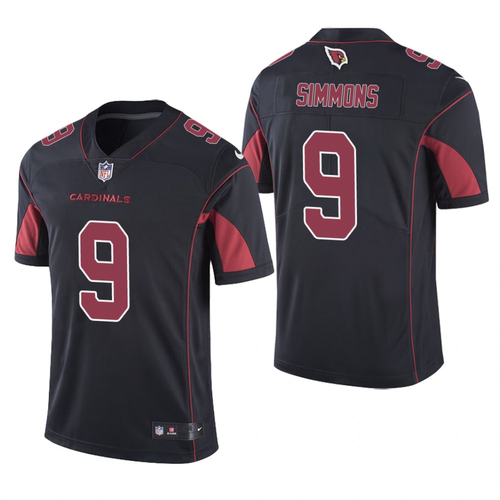 Arizona Cardinals Isaiah Simmons Black Jersey Color Rush Limited - Men's