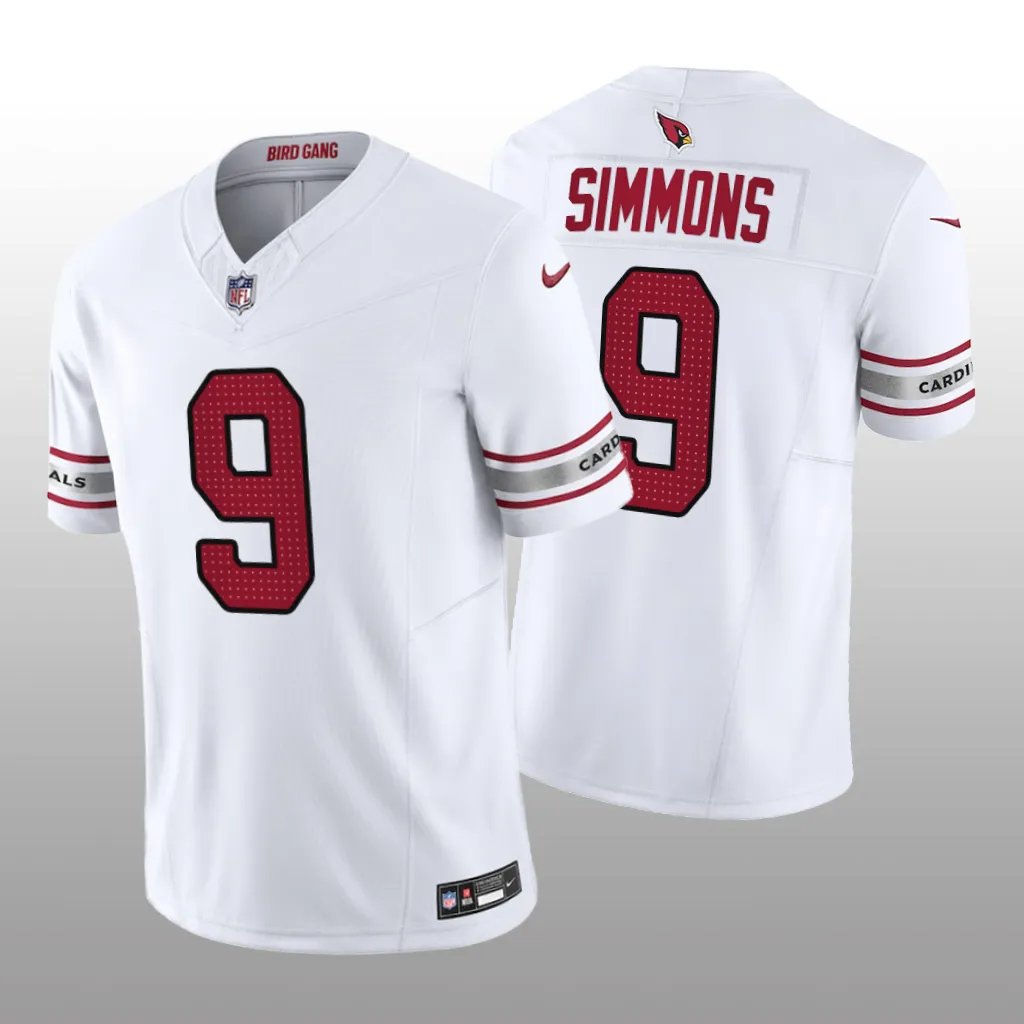 Arizona Cardinals Isaiah Simmons White Jersey Vapor F.U.S.E. Limited - Men's