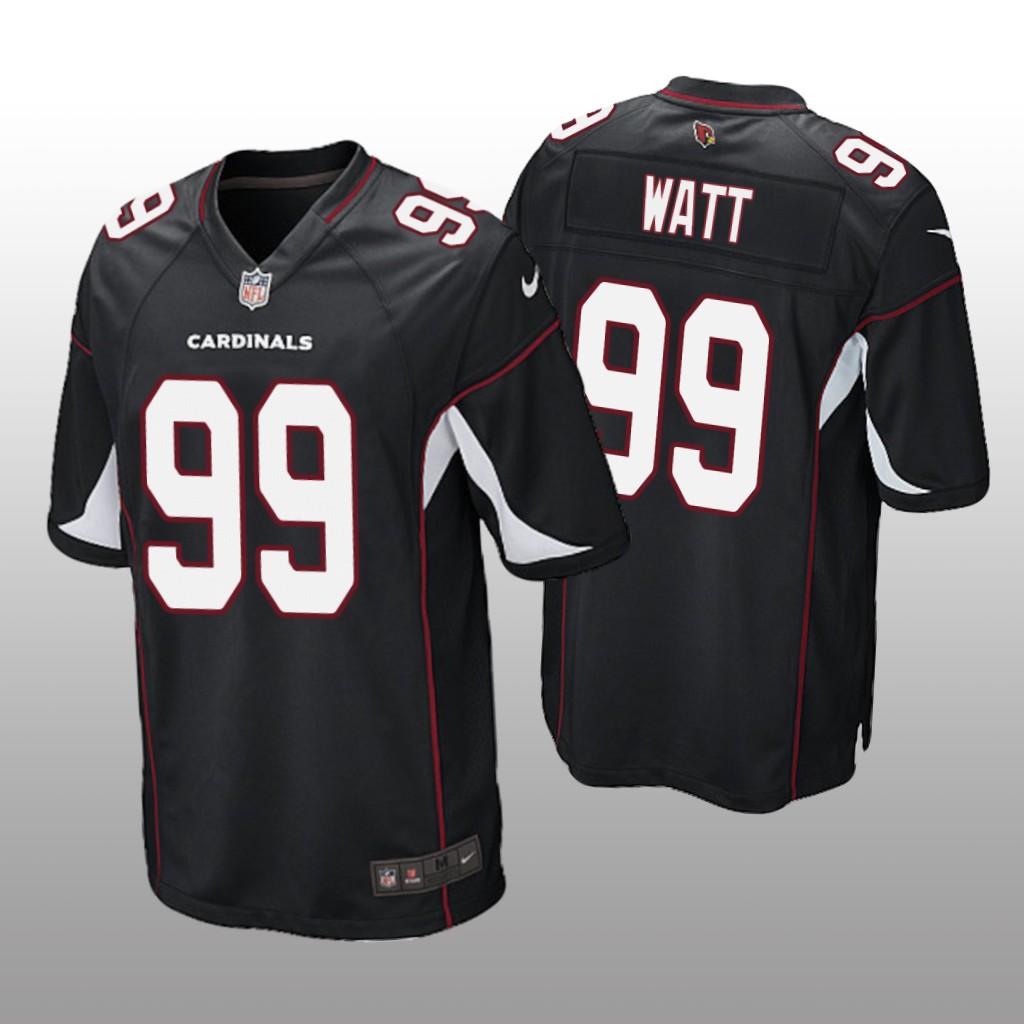 Arizona Cardinals J.J. Watt Black Jersey Alternate Game - Men's
