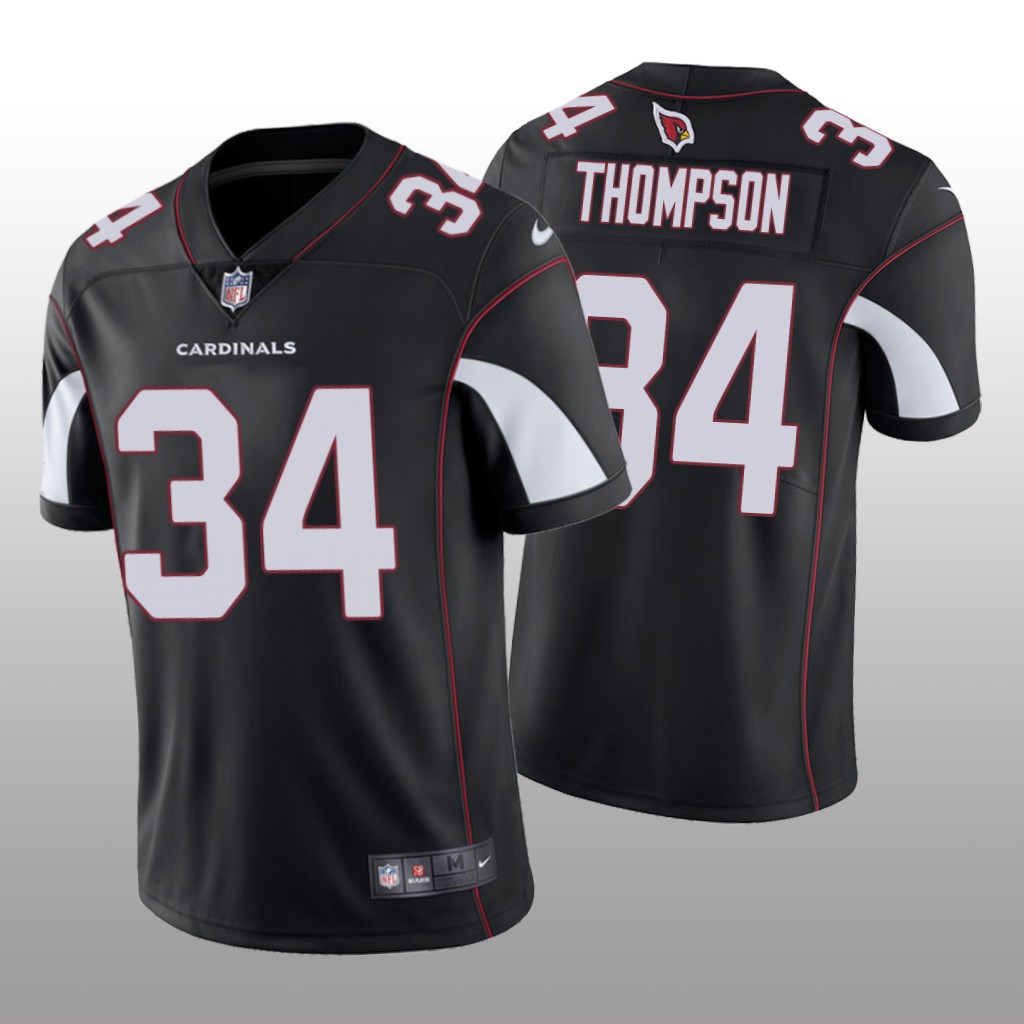 Arizona Cardinals Jalen Thompson Black Jersey Vapor Limited - Men's