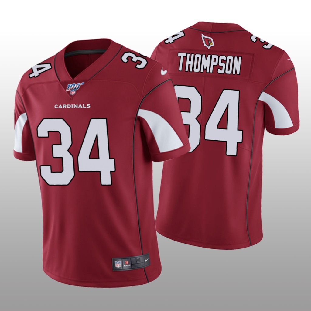 Arizona Cardinals Jalen Thompson Cardinal Vapor Limited Jersey 100th Season - Men's