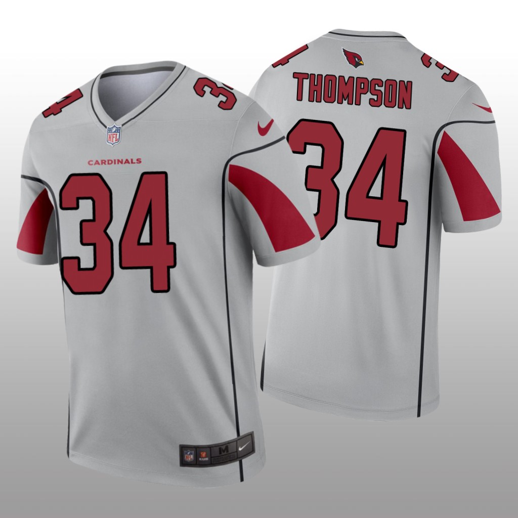 Arizona Cardinals Jalen Thompson Silver Jersey Inverted Legend - Men's