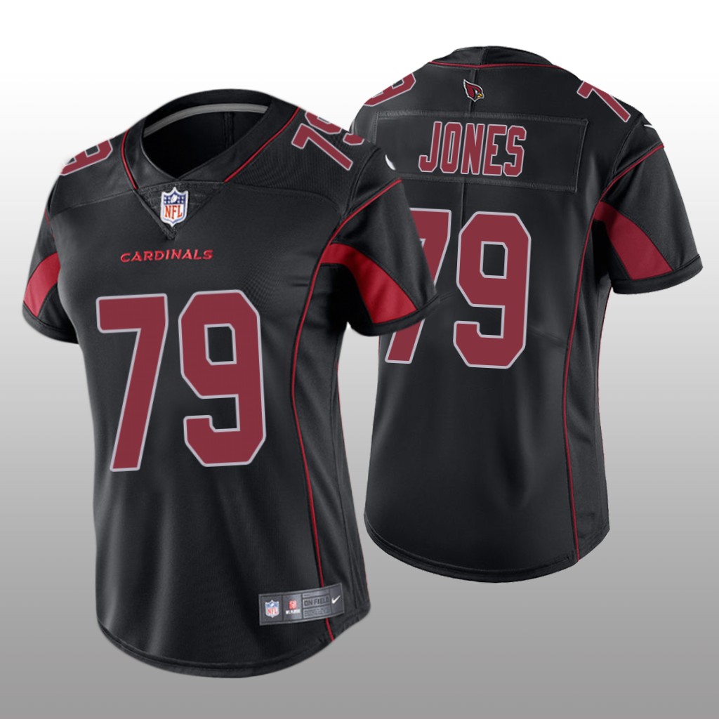 Arizona Cardinals Josh Jones Black Jersey Color Rush Limited - Women's