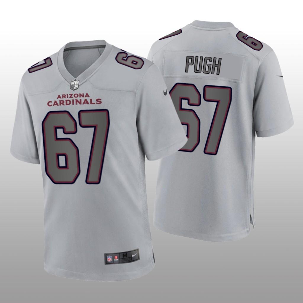 Arizona Cardinals Justin Pugh Gray Jersey Atmosphere Fashion Game - Men's