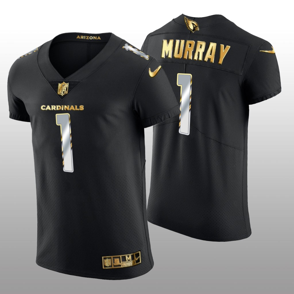 Arizona Cardinals Kyler Murray Black Elite Jersey Golden Edition Men's