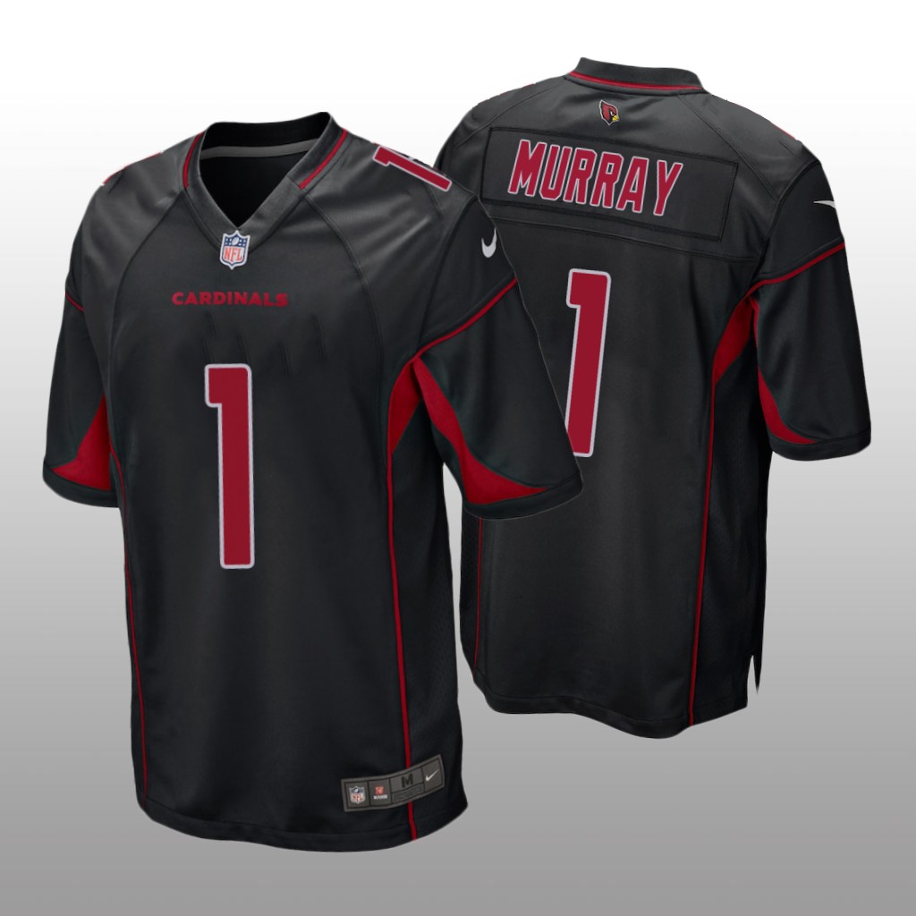 Arizona Cardinals Kyler Murray Black Jersey Alternate Game - Men's