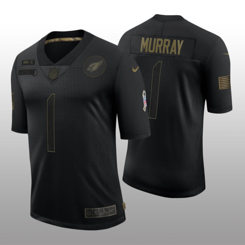 Arizona Cardinals Kyler Murray Black Limited Jersey 2020 Salute to Service - Men's