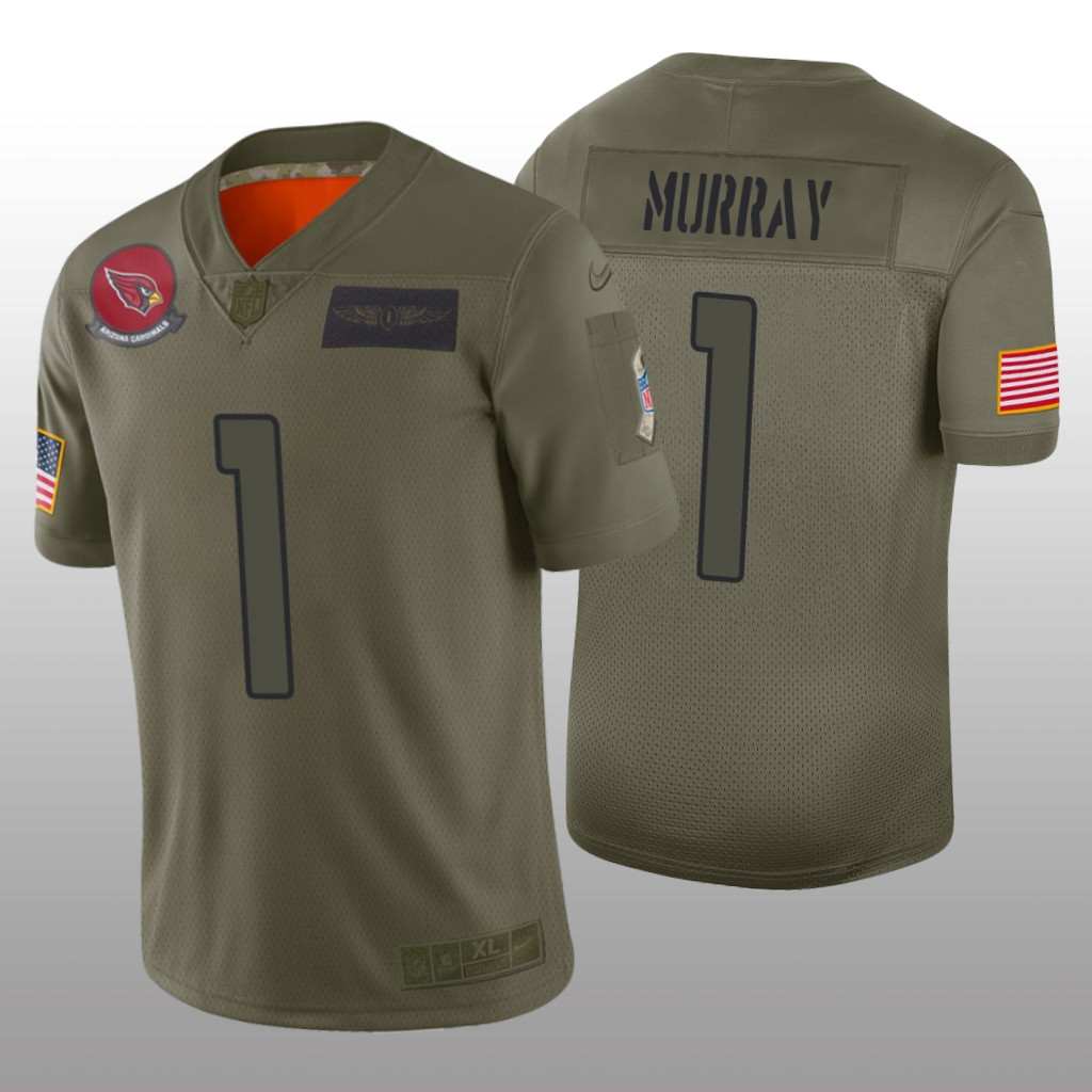 Arizona Cardinals Kyler Murray Camo Limited Jersey 2019 Salute to Service - Men's