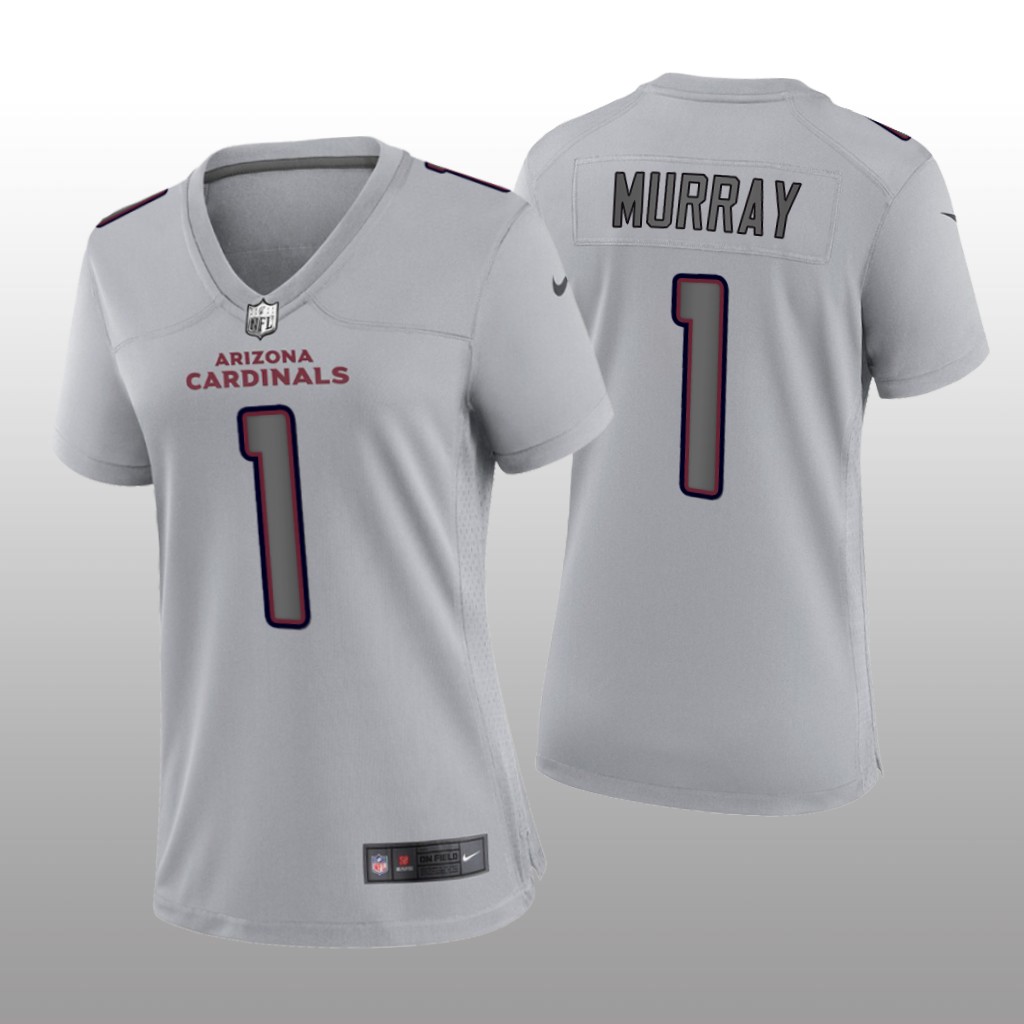 Arizona Cardinals Kyler Murray Gray Jersey Atmosphere Fashion Game - Women's