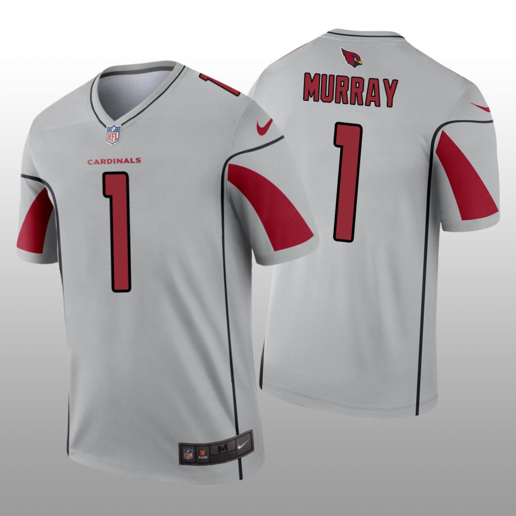 Arizona Cardinals Kyler Murray Silver Jersey Inverted Legend - Men's