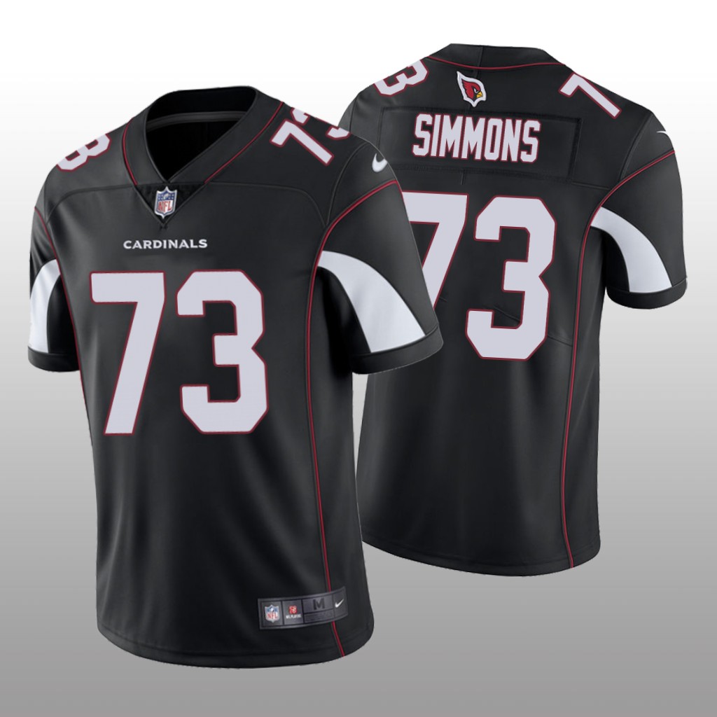 Arizona Cardinals Lachavious Simmons Black Jersey Vapor Limited - Men's