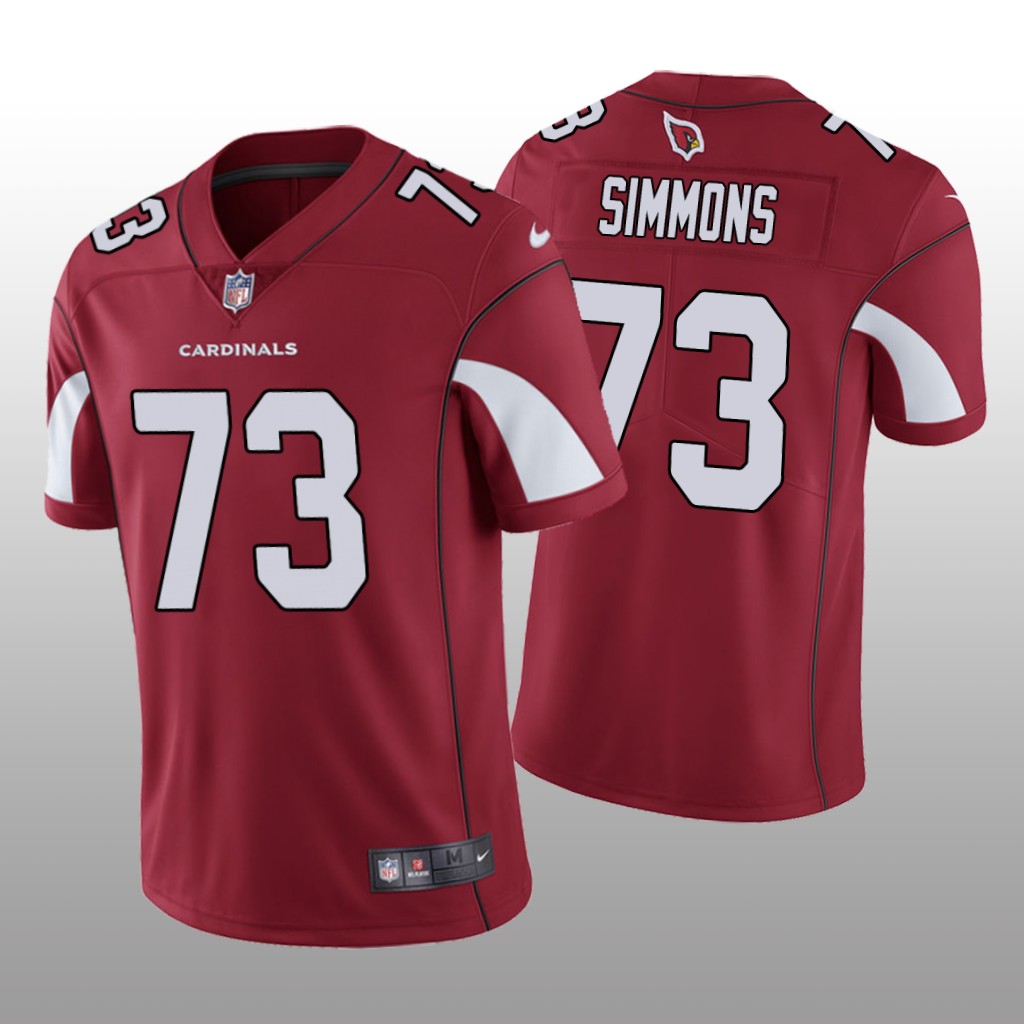 Arizona Cardinals Lachavious Simmons Cardinal Jersey Vapor Limited - Men's