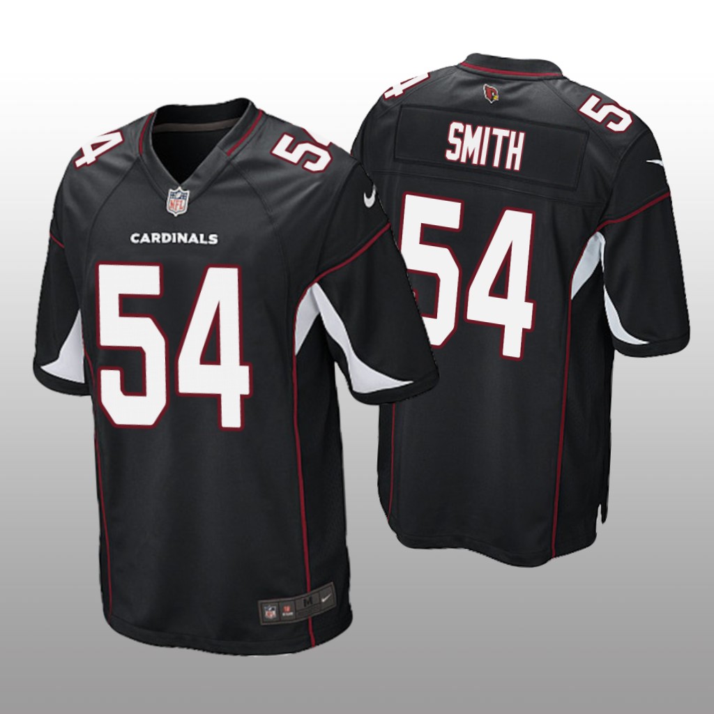 Arizona Cardinals Lecitus Smith Black Jersey Alternate Game - Men's