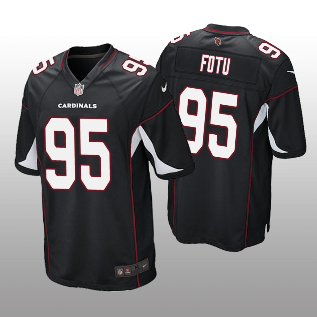 Arizona Cardinals Leki Fotu Black Jersey Alternate Game - Men's