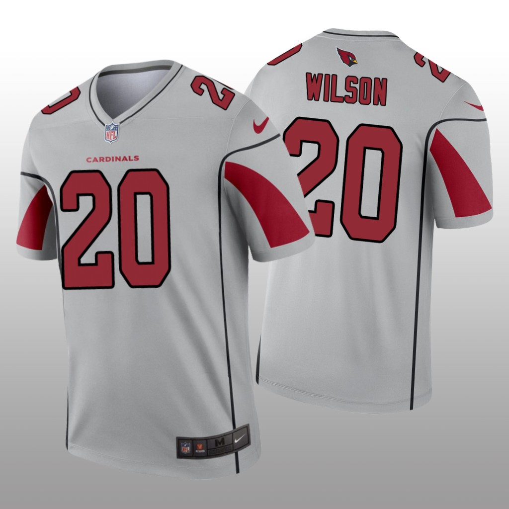 Arizona Cardinals Marco Wilson Silver Jersey Inverted Legend - Men's