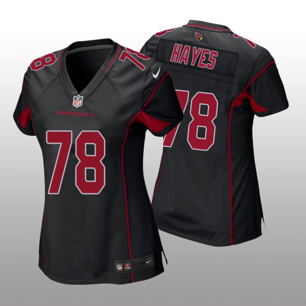 Arizona Cardinals Marquis Hayes Black Jersey Alternate Game - Women's