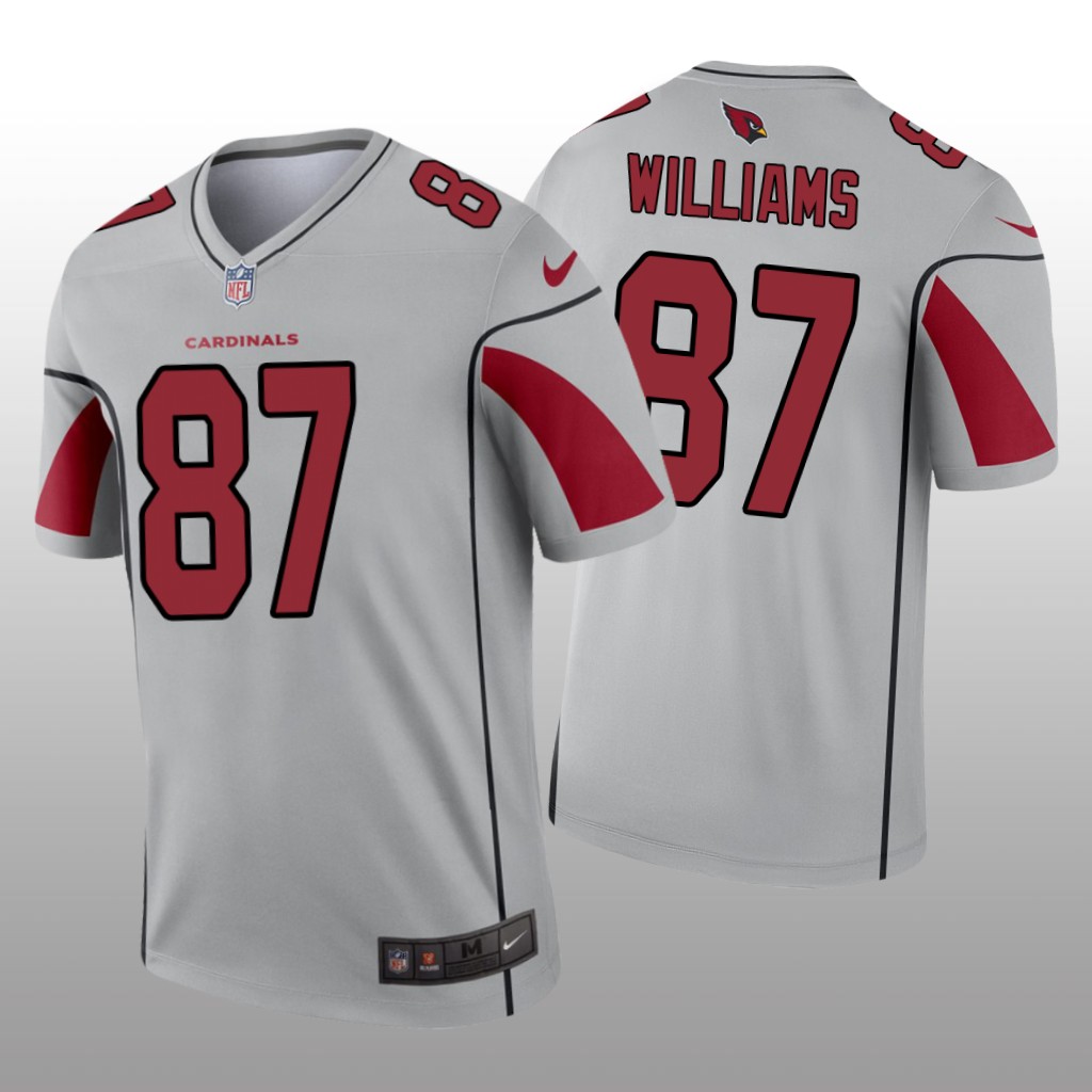 Arizona Cardinals Maxx Williams Silver Jersey Inverted Legend - Men's