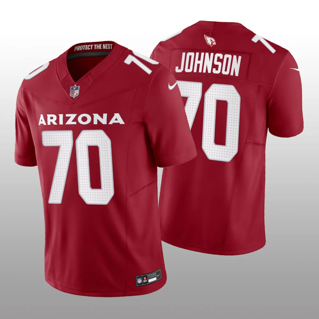 Arizona Cardinals Paris Johnson Cardinal Jersey Vapor F.U.S.E. Limited - Men's