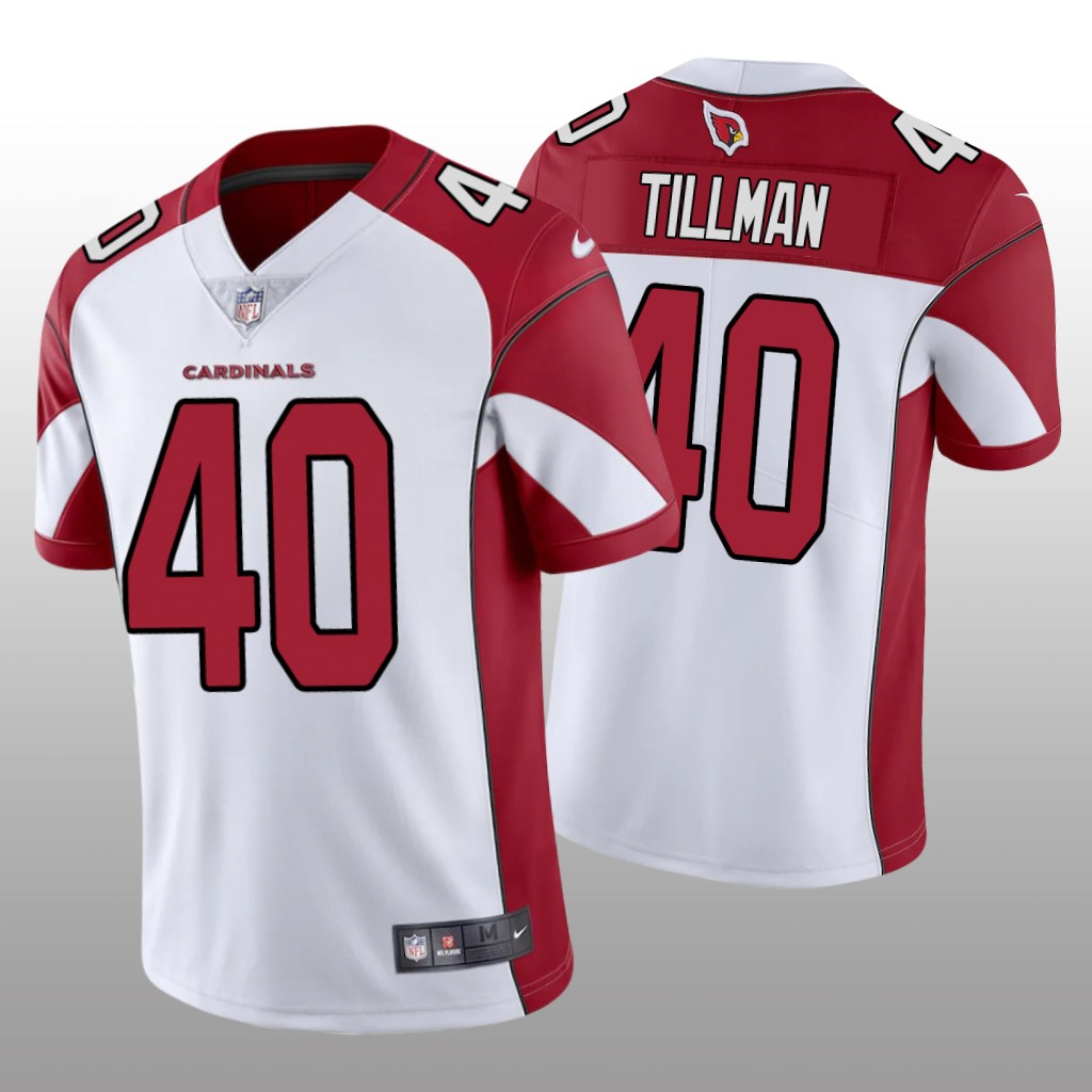 Arizona Cardinals Pat Tillman White Jersey Vapor Limited - Men's