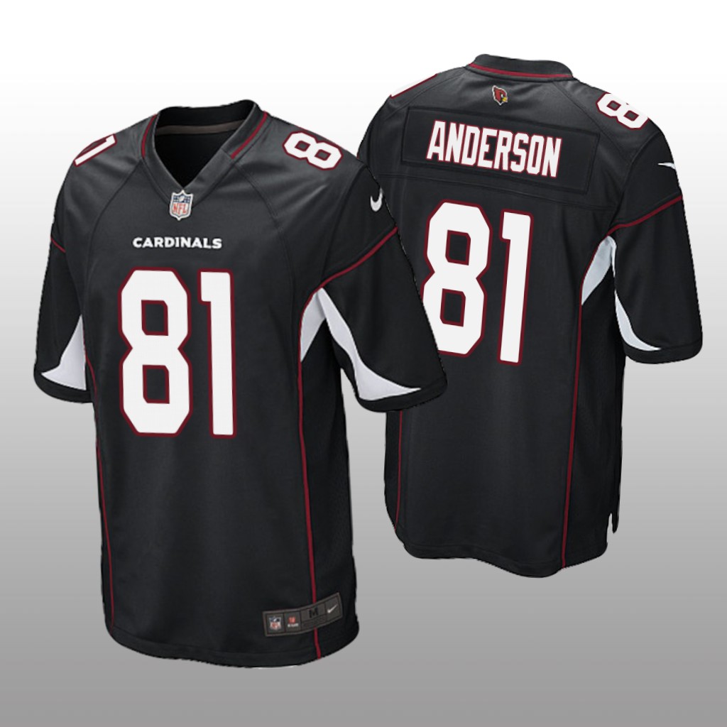 Arizona Cardinals Robbie Anderson Black Jersey Alternate Game - Men's