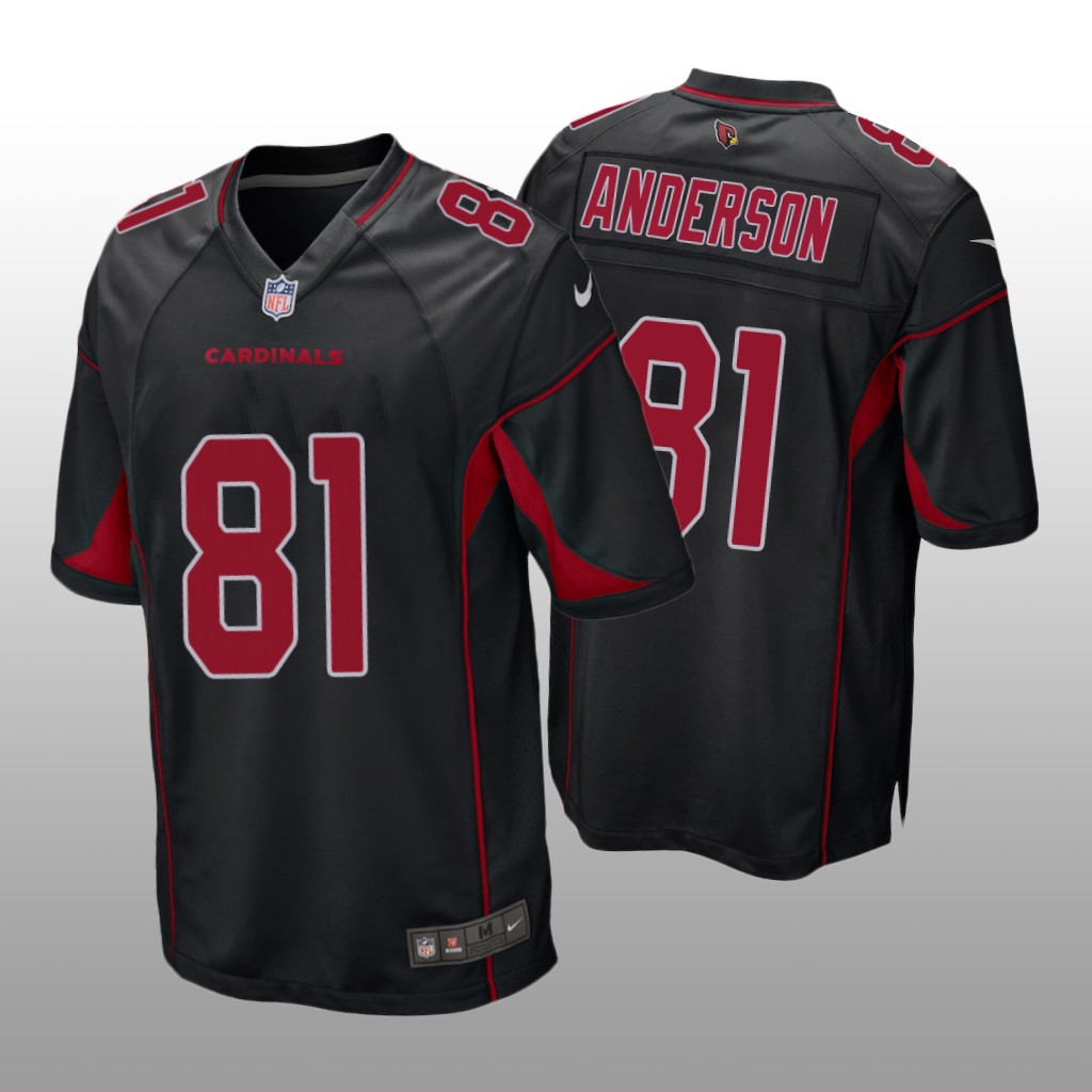 Arizona Cardinals Robby Anderson Black Jersey 2nd Alternate Game - Men's