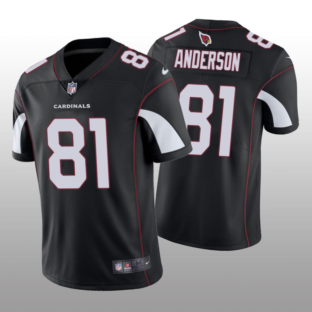 Arizona Cardinals Robby Anderson Black Jersey Vapor Limited - Men's