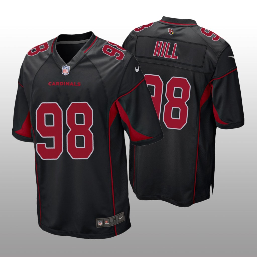 Arizona Cardinals Trysten Hill Black Jersey 2nd Alternate Game - Men's