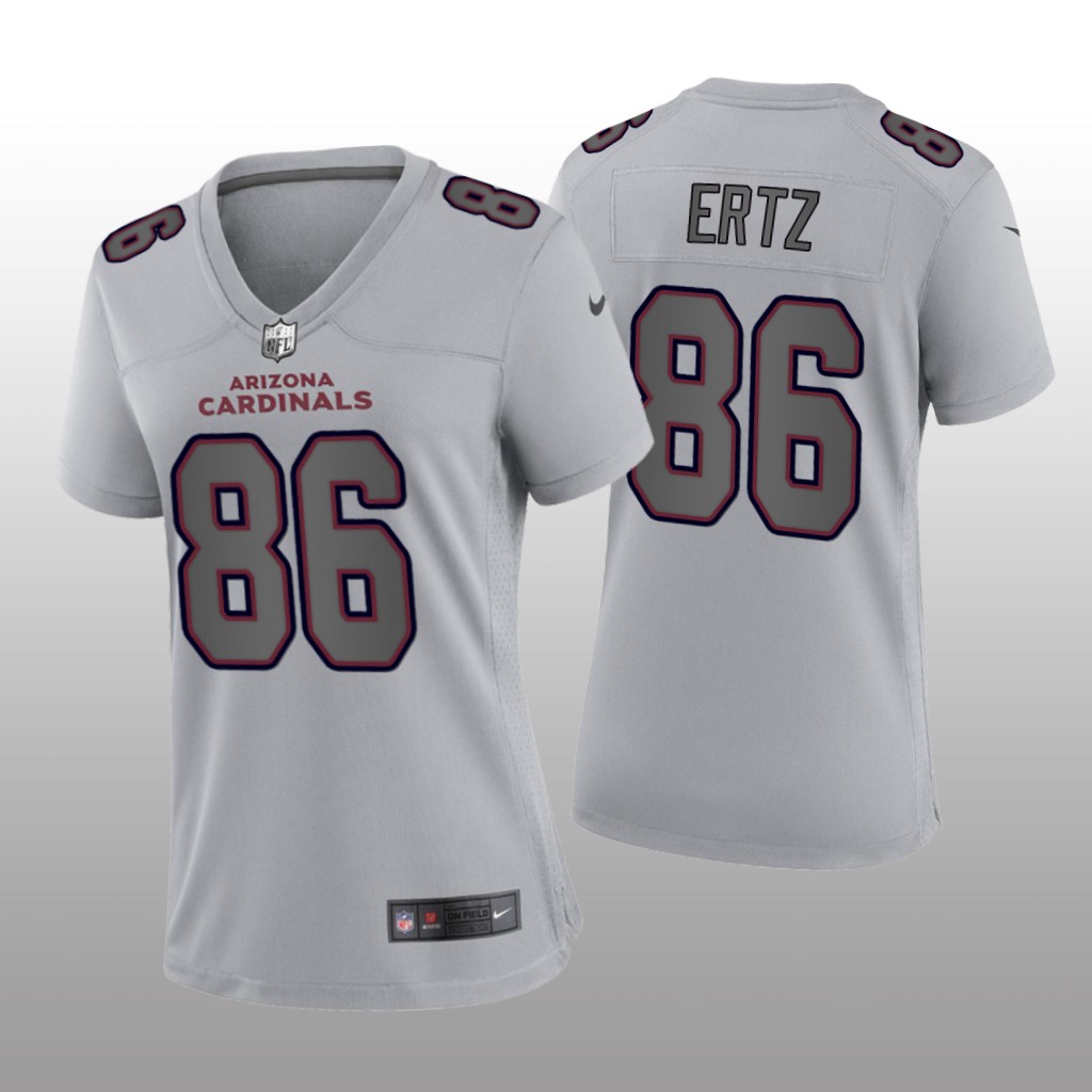 Arizona Cardinals Zach Ertz Gray Jersey Atmosphere Fashion Game - Women's